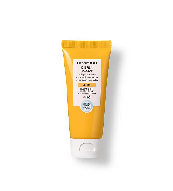 СОЛНЦЕЗАЩИТНЫЙ КРЕМ ДЛЯ ЛИЦА SUN SOUL SPF 50+